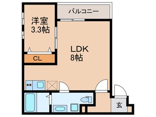 Ｍ－ＳＴＡＧＥ桜並木駅前の物件間取画像